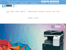 Tablet Screenshot of prointec.com.ar